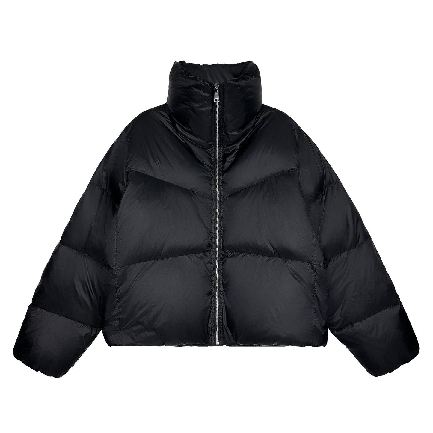 Warm Womens Padded Coat - Large Fitted, Waterproof Polyester - Luxicro