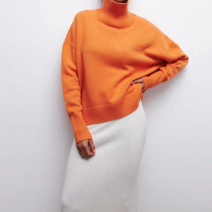 Warm Comfortable Oversized Women's Pullover Sweater