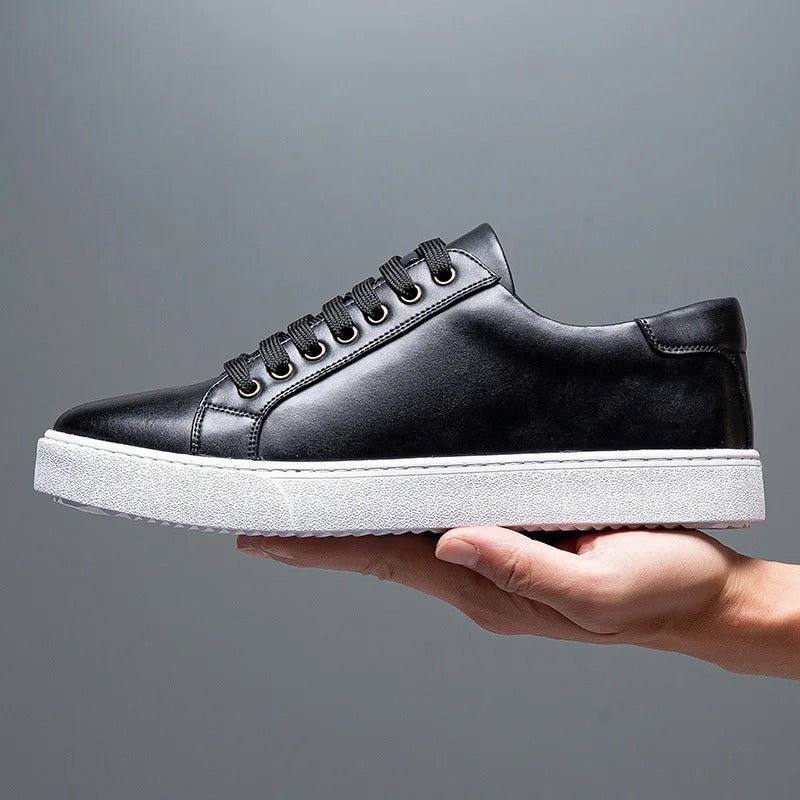 Leather Men's Sneaker Shoes - EasyApparels