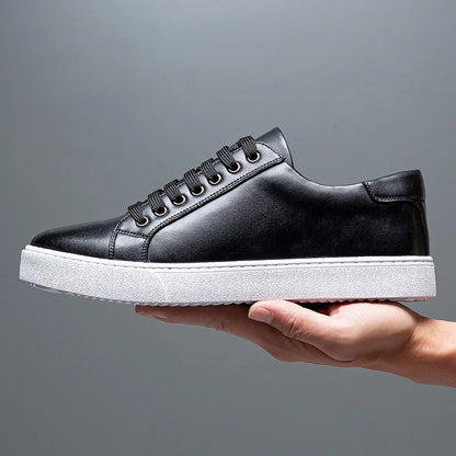 Leather Men's Sneaker Shoes - EasyApparels