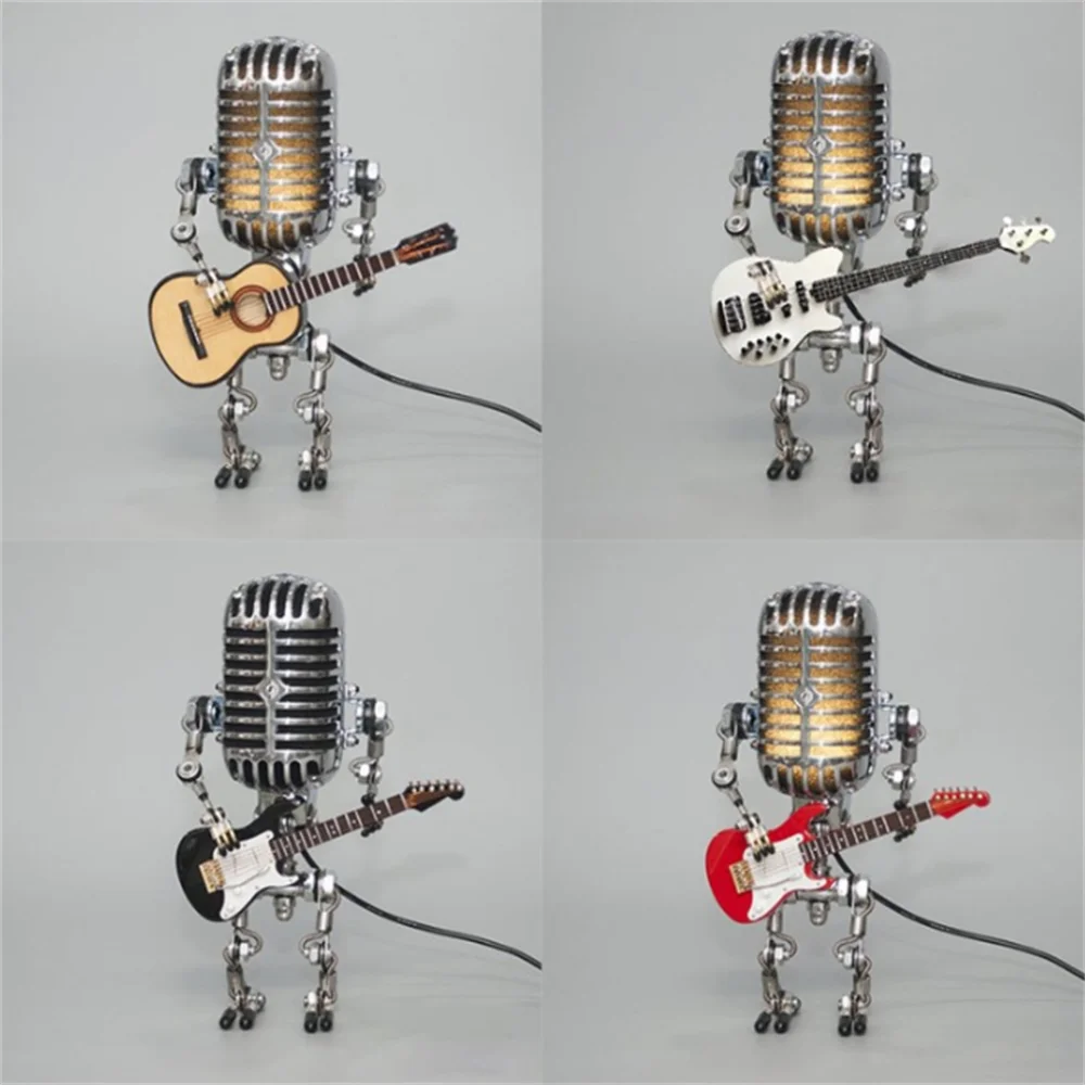 Fun Music Theme Lamp with Guitar - Pexav