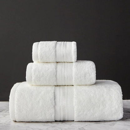 Premium Soft Cotton Bath Towel Set - Vossary