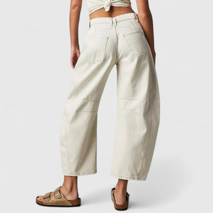 Relaxed Fit Wide Leg Rain Pants