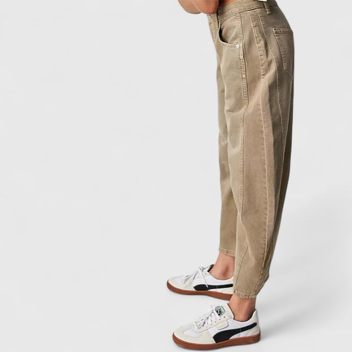 Relaxed Fit Wide Leg Rain Pants