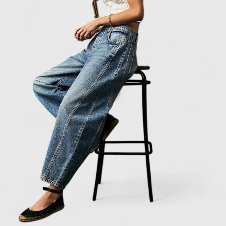 Relaxed Fit Wide Leg Rain Pants