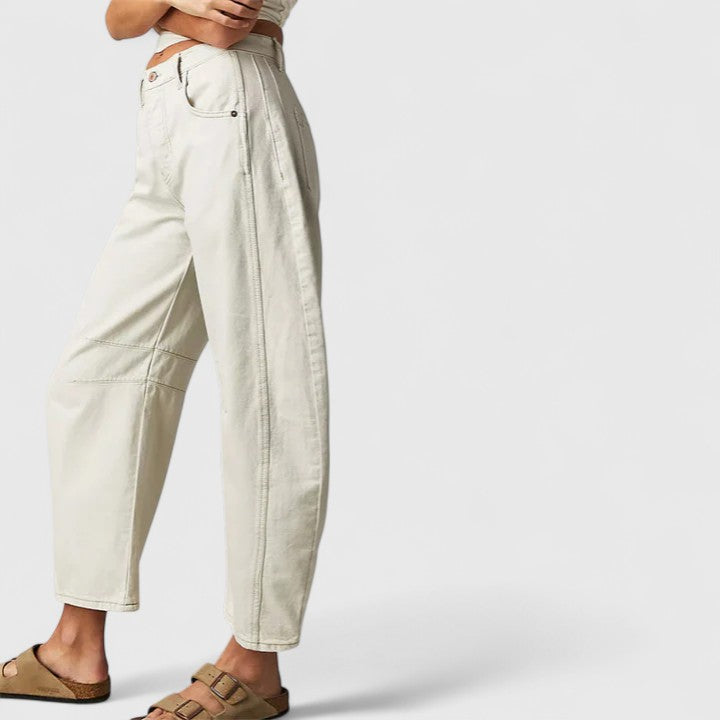 Relaxed Fit Wide Leg Rain Pants