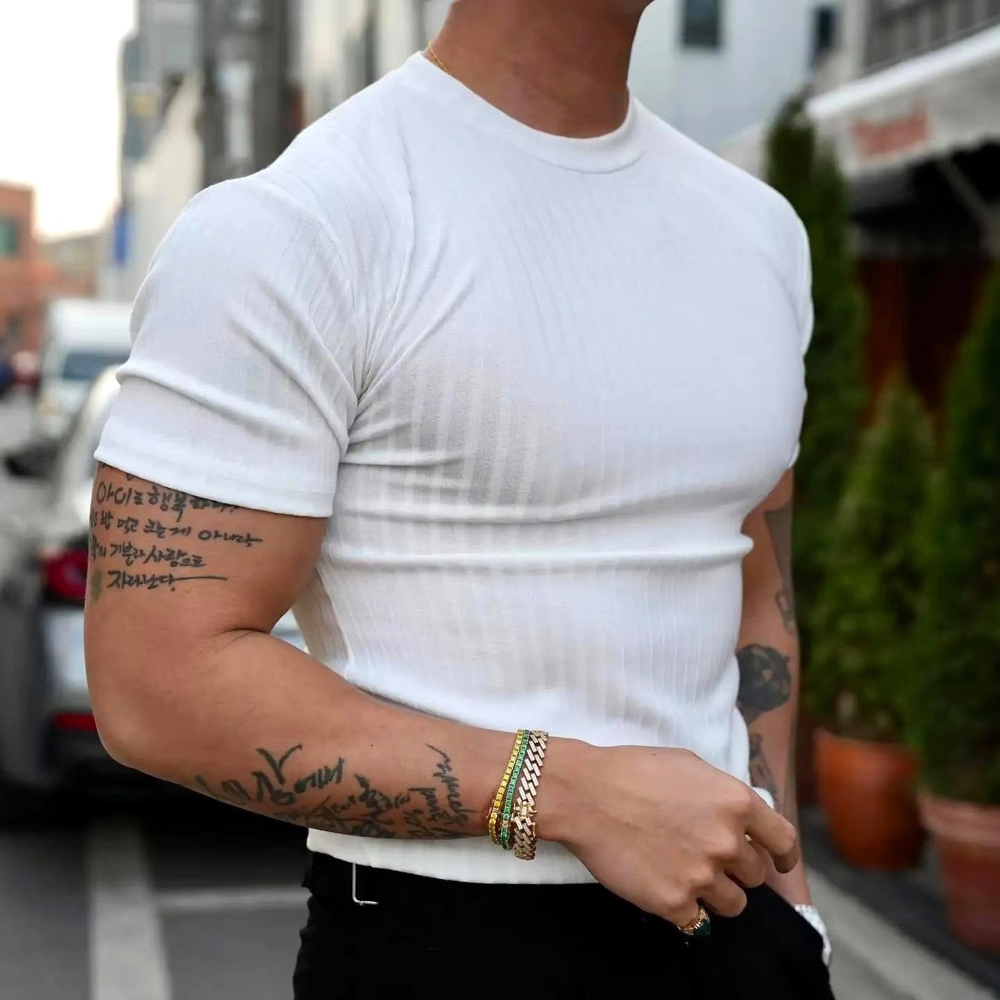Comfortable Fit Casual Tee Shirt - EasyApparels