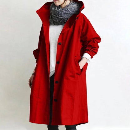 Large Size Ladies Raincoat Waterproof Jacket