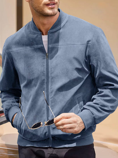 Luxury Leather Men's Coat