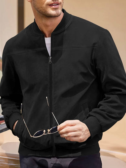 Luxury Leather Men's Coat