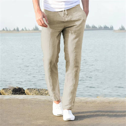 Men's Comfortable Summer Linen Trousers