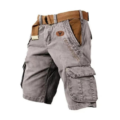 Practical Men's Utility Shorts With Extra Pockets - EasyApparels