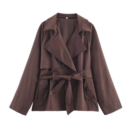 Classic Mini Waterproof Coat Women
