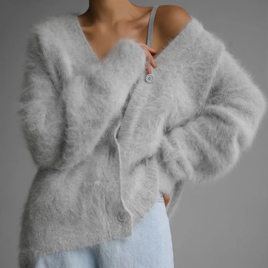 Soft Cozy Open Front Cardigan