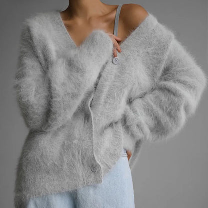 Soft Cozy Open Front Cardigan