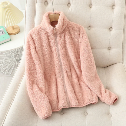 Cozy Women's Reversible Fleece Jacket