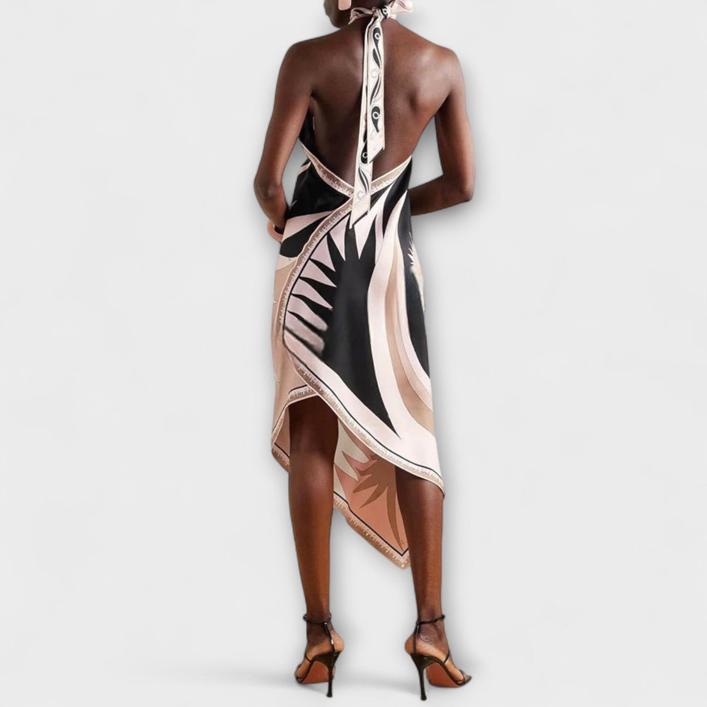 Elegant Silk Evening Gown for Women