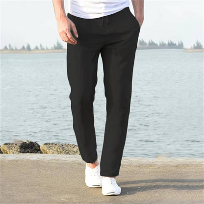 Men's Comfortable Summer Linen Trousers