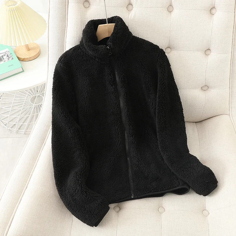 Cozy Women's Reversible Fleece Jacket