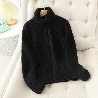 Cozy Women's Reversible Fleece Jacket