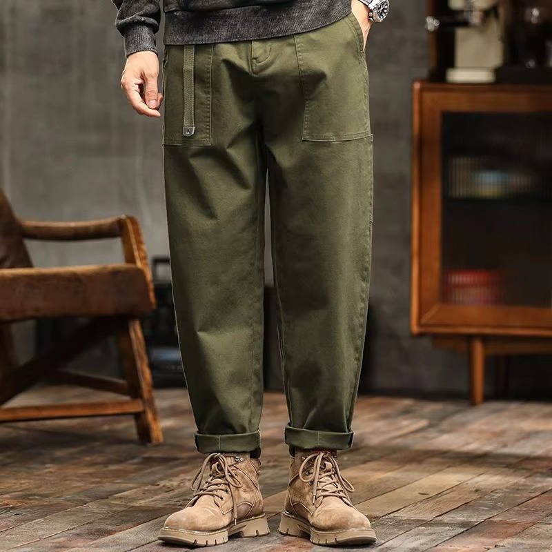 Comfortable Men's Casual Work Trousers - EasyApparels