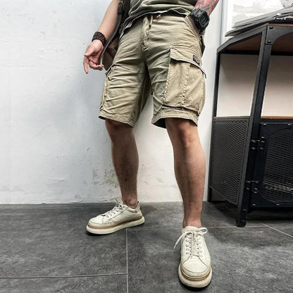 Comfortable Summer Casual Multi Pocket Shorts - EasyApparels