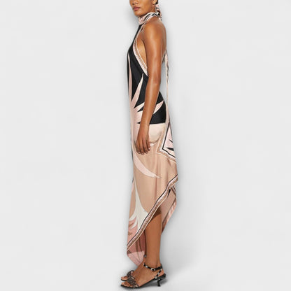 Elegant Silk Evening Gown for Women