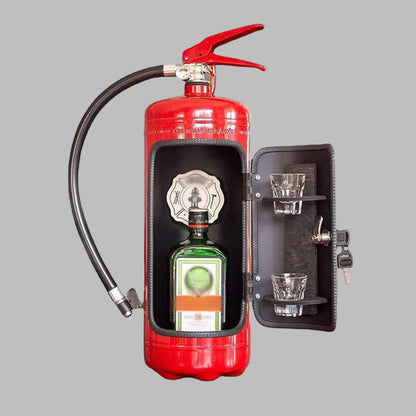 Hidden Drink Cooler in Fire Extinguisher Style - Vossary