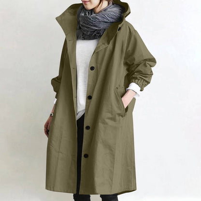 Large Size Ladies Raincoat Waterproof Jacket