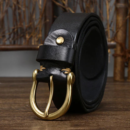 Genuine Leather Western Belt