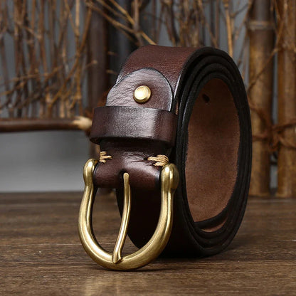 Genuine Leather Western Belt