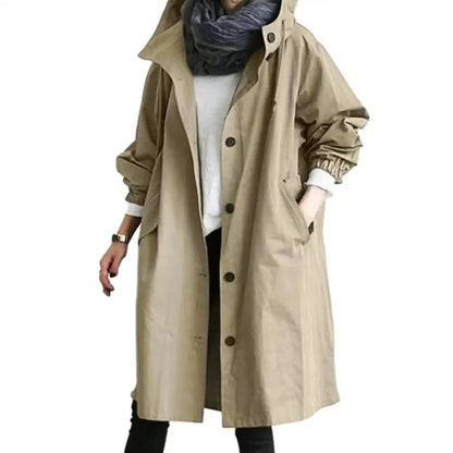 Large Size Ladies Raincoat Waterproof Jacket