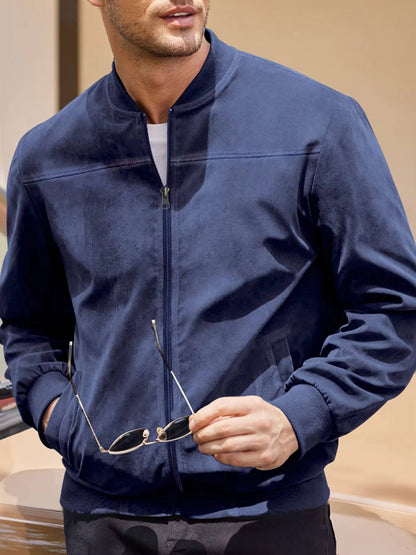 Luxury Leather Men's Coat - EasyApparels