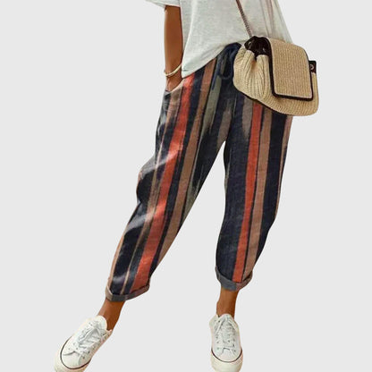 Soft Cotton Casual Trousers - Vossary