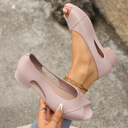 Ladies Classic Toe Strap Summer Sandals - Vossary
