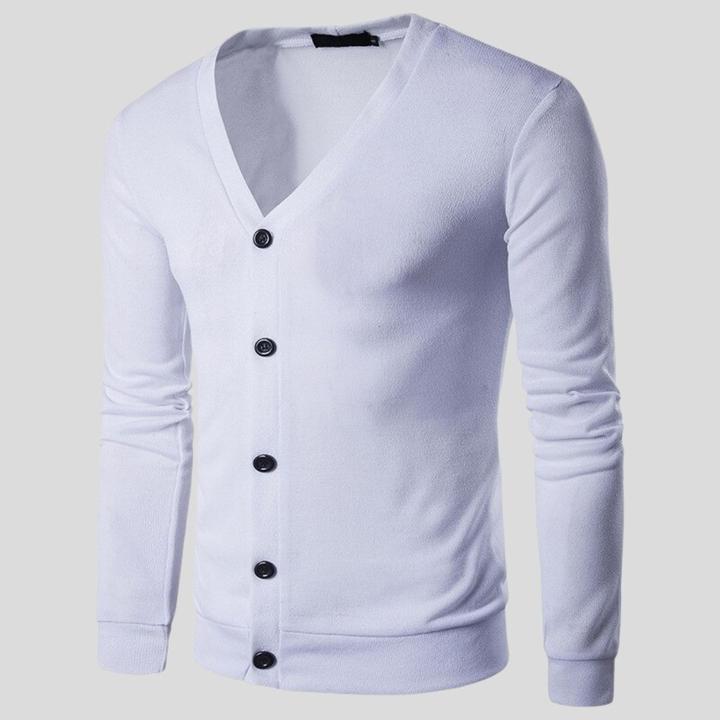 Comfortable Men's Cotton Sweater Coat
