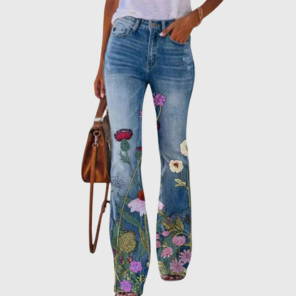 Floral Print Women's Pants