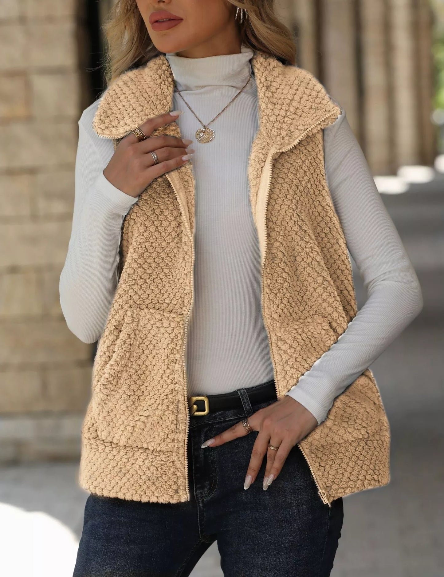 Waterproof Puffer Gilet Jacket