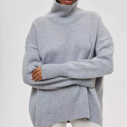Warm Comfortable Oversized Women's Pullover Sweater