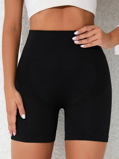 Sporty Mid Rise Running Shorts