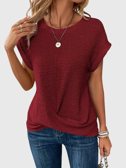 Isa | Classic Women's Crew Neck Top