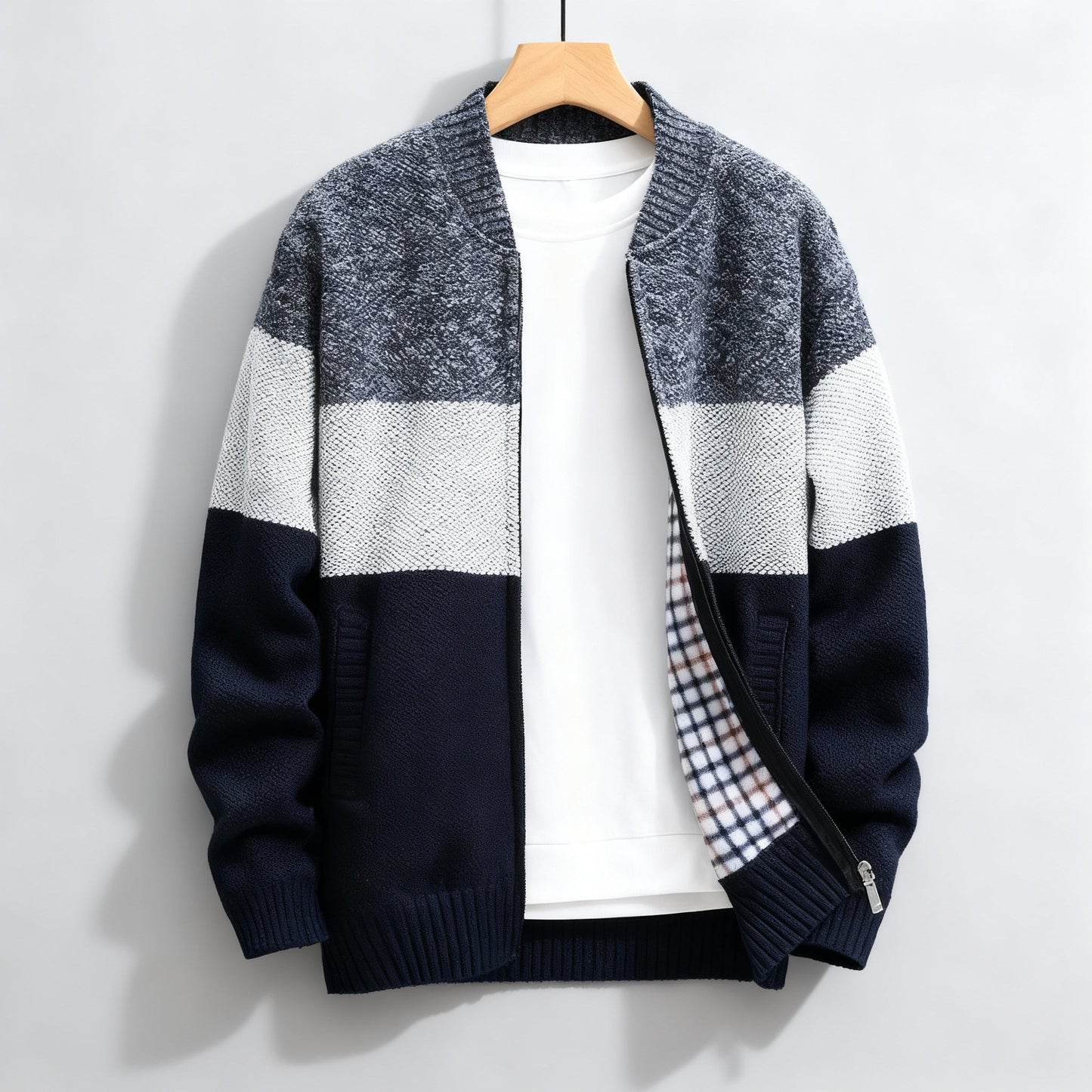 Cozy Cable Knit Coat