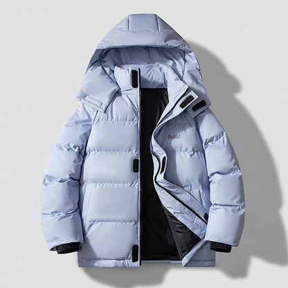 Warm Waterproof Parka Jacket - Lightweight Puffer Coat