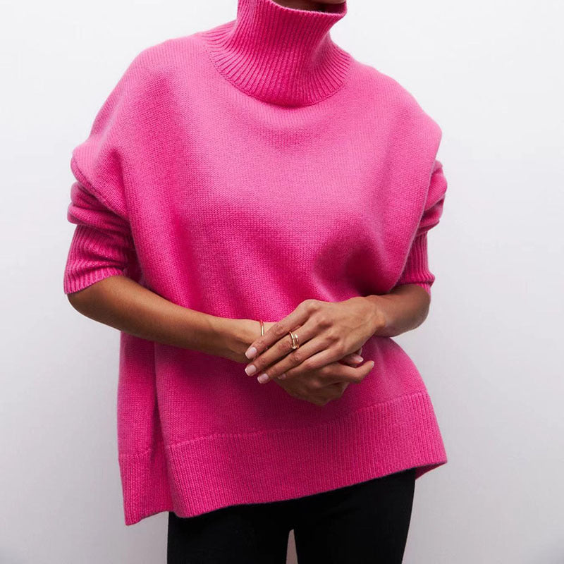 Warm Comfortable Oversized Women's Pullover Sweater