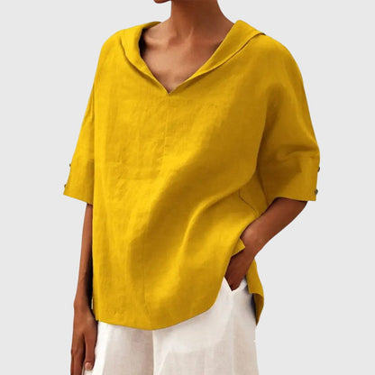 Women's Classic Black Top Blouse