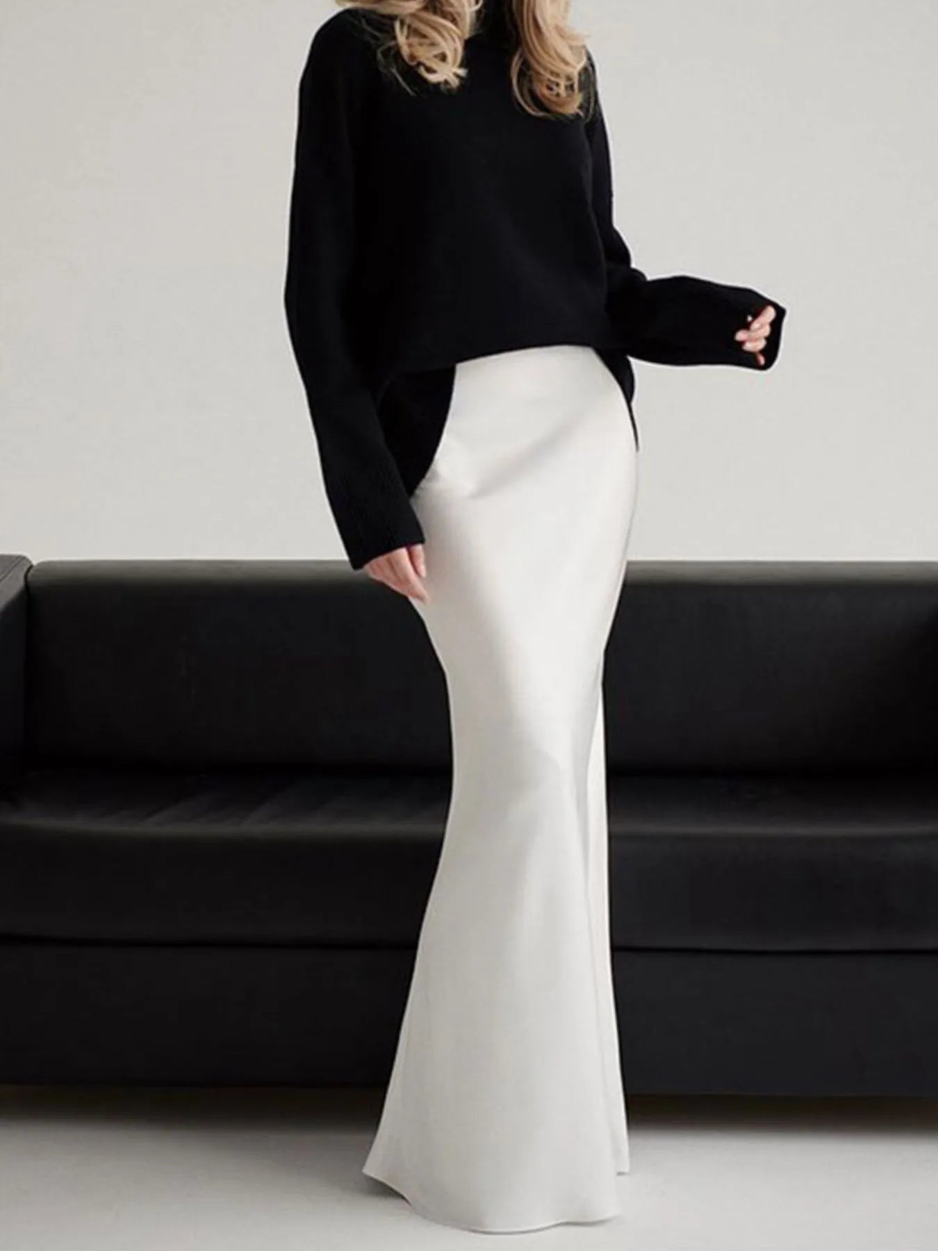 Comfortable Long Flowy Skirt