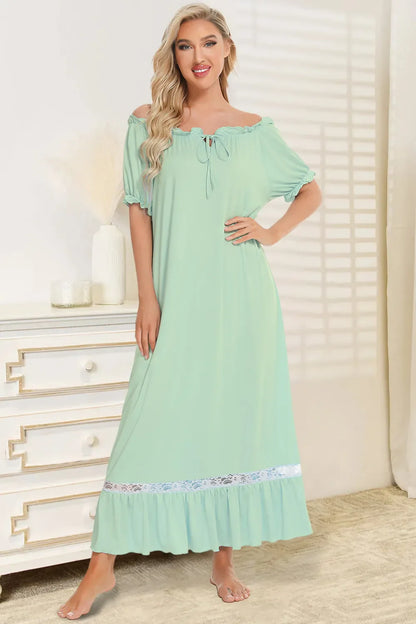 Pretty Ruffled Casual Summer Dress