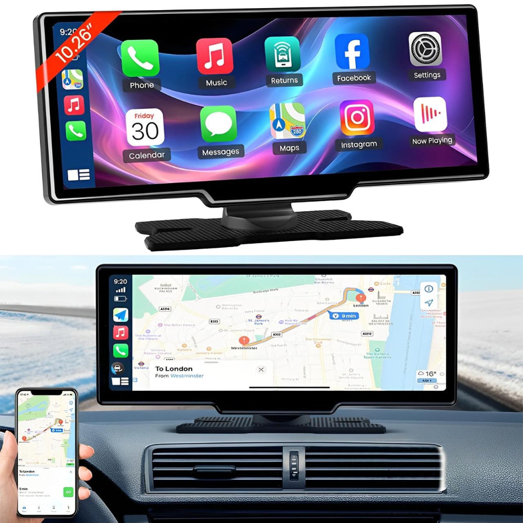 Advanced Car Play GPS Navigation Screen - Vossary