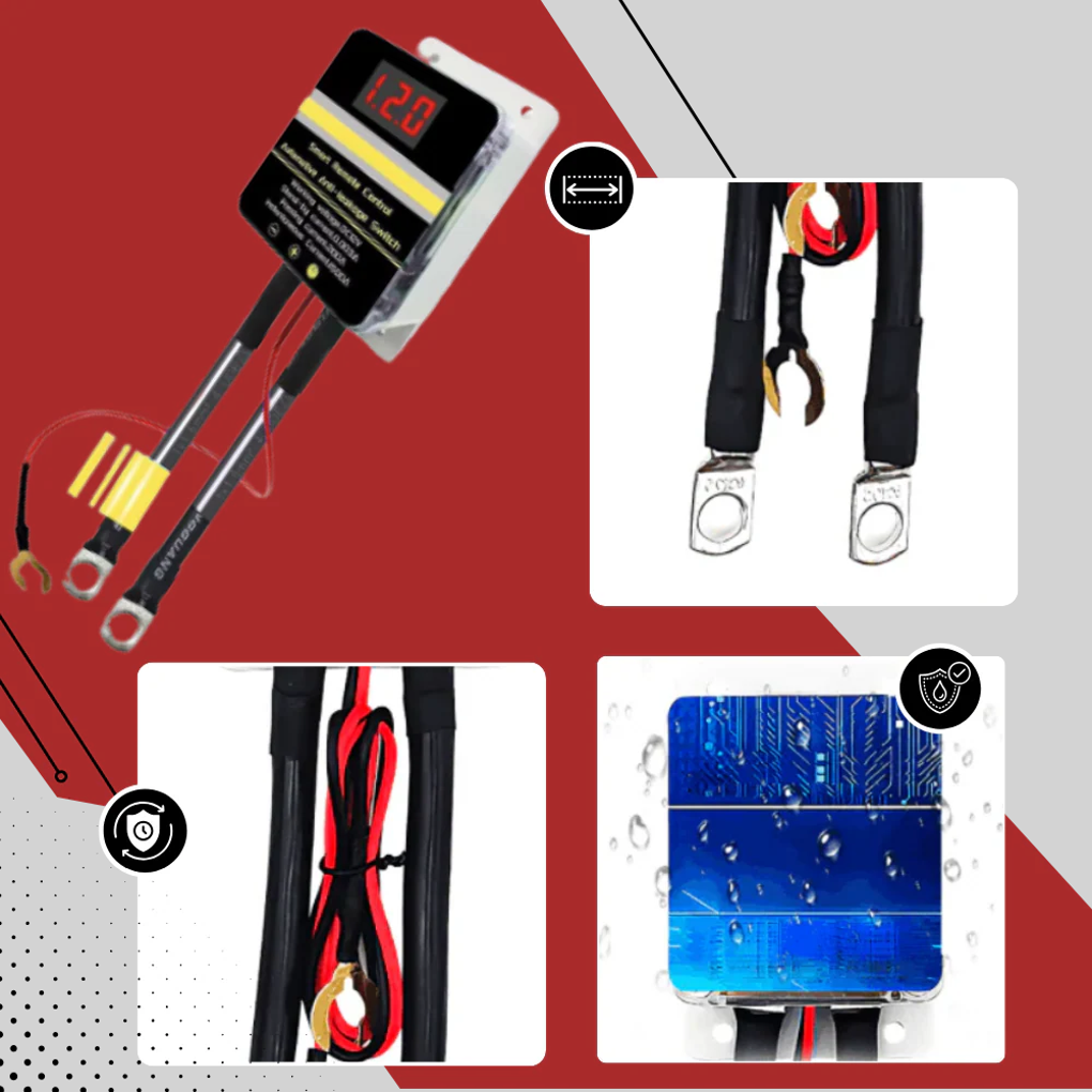 Car Battery Cut Off Switch – Remote Shut Off Device