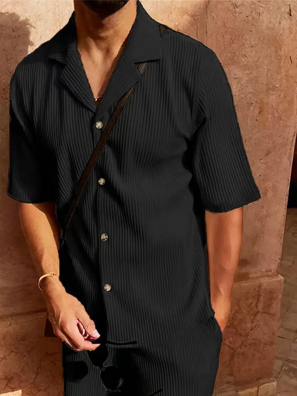 Relaxed Natural Cotton Summer Set